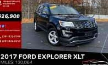 2017 FORD EXPLORER XLT
  FOR ONLY $26,900
 .
    We Speak English 
    Falamos P…