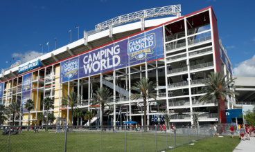 Estádio de Orlando é utilizado para centro de testes gratuitos de Covid-19 