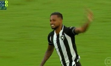 Diego Gonçalves converte pênalti e marca 1º gol do Botafogo; confira o lance