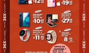 *Imperdível*
 *Iphone 13 PRO max, Samsung S22 e outros* em 36x sem juros * Mesmo…