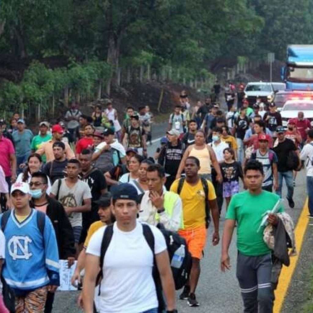 nova-caravana-de-migrantes-a-setima-do-ano-de-2022,-parte-do-sul-do-mexico