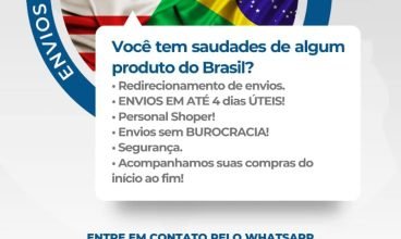 SENTE FALTA OU QUER ALGUM PRODUTO DO BRASIL?