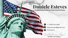 May be an image of text that says 'Daniele Esteves Complete assistance in the United States +1(689)2878940 8940 +1(689) danyesteves2@gmail.com Kissimee FL Contarte-me hoje! contact me today'