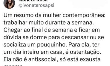 Essa exaustão pode ser sinal de burnout e pode acontecer com homens também.