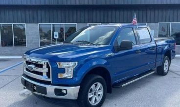 O Ford F-150 2017. Com um motor V8 e com espaço interno de 6 lugares. caracteri