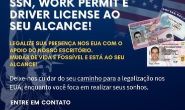 SOCIAL, WORK PERMIT E DRIVER LICENSE AO SEU ALCANCE! Regularize sua situação e o