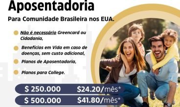 Seguro de Vida com benefícios em VIDA! Independente do seu Status Imigratório!!!