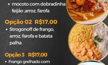 A partir de 17 reais  cardápios variados  21975654412