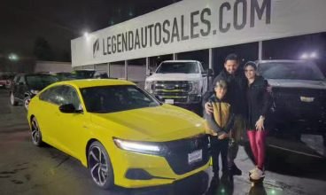 Parabéns Juliana Souza e Thiago Bueno Horacio pelo novo Honda Accord Híbrido 202