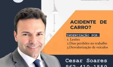 Acidente de carro ? Acidente de trabalho? Entre em contato comigo por favor