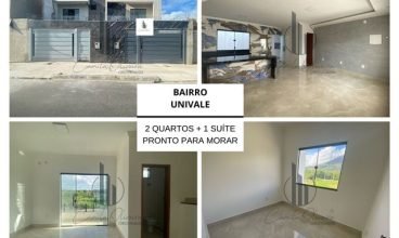 VENDO DUPLEX NO LOTEAMENTO DA UNIVALE, EM GOVERNADOR VALADARES/MG…   GARAGEM