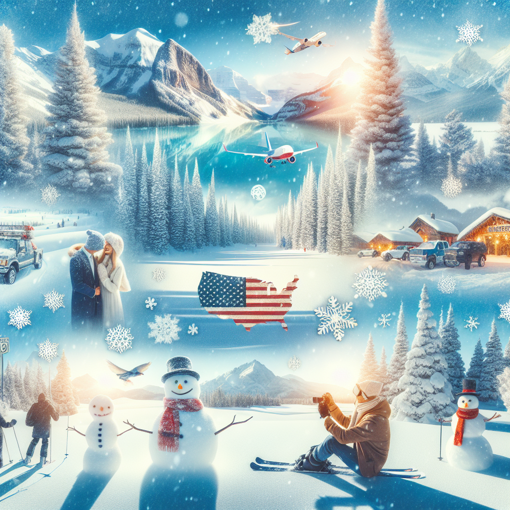 Explorando a Neve dos Estados Unidos: Descubra os Encantos e Destinos Imperdíveis